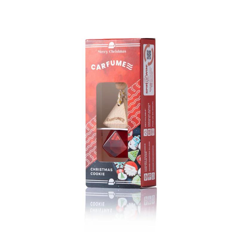 Carfume Christmas Cookie Limited Edition Hanging Car Diffuser