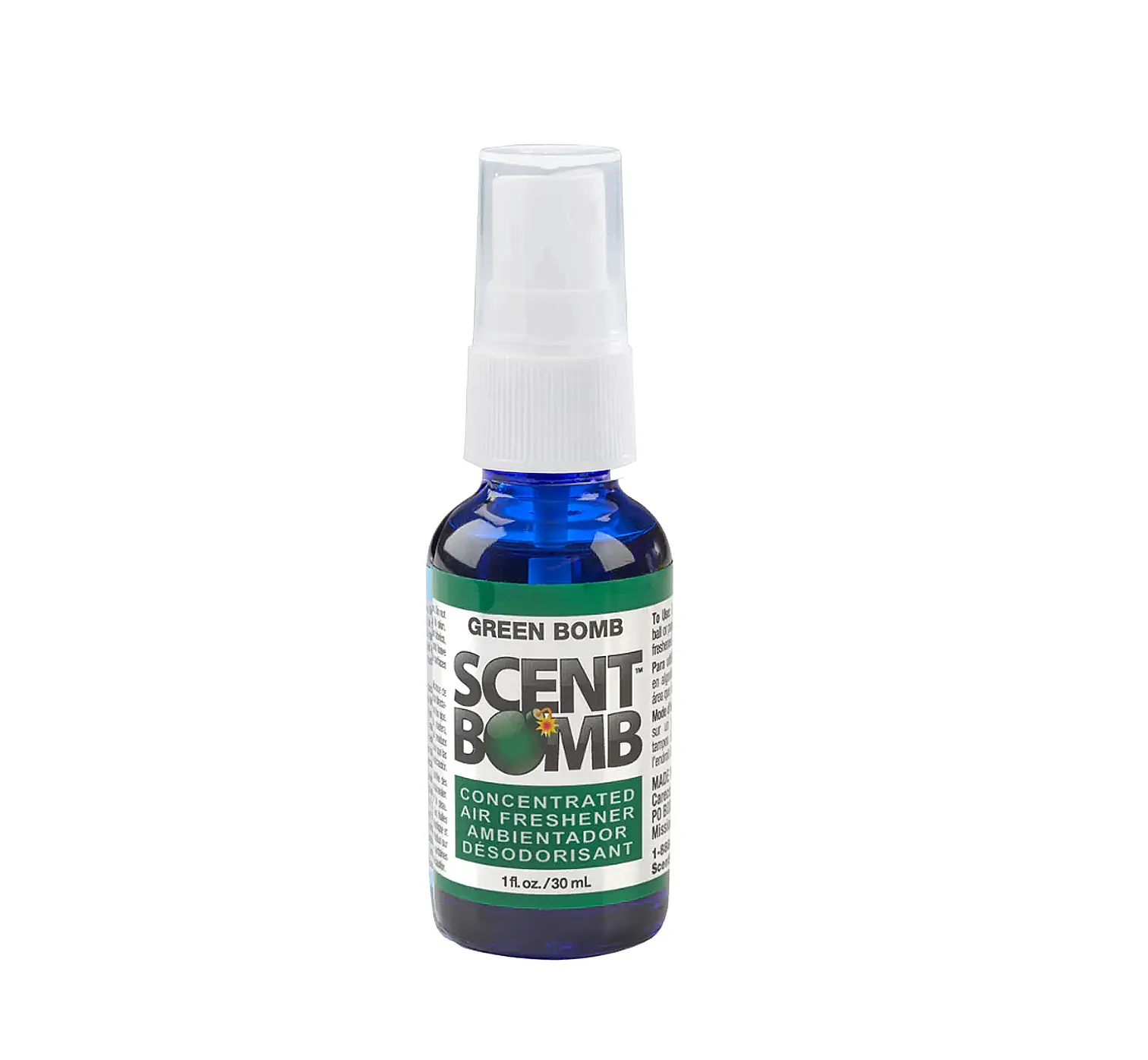 Scent Bomb Green Bomb – 100% Concentrated Oil-Based Air Freshener Spray